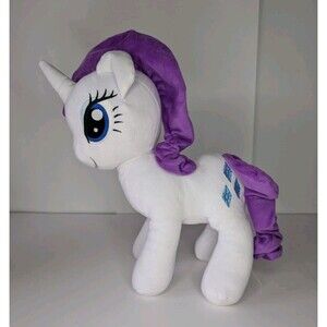 Hasbro My Little Pony 2016 Friendship Is Magic Rarity Soft Plush White Purple 15
